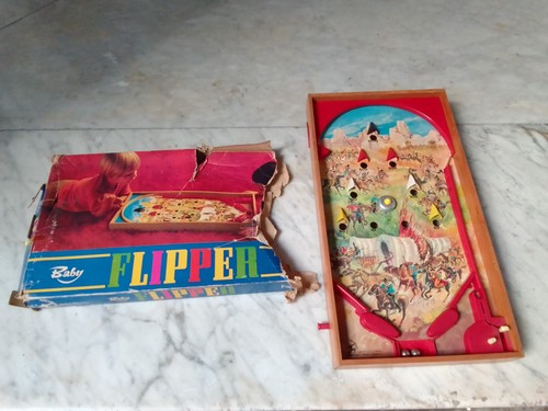 Flipper vintage legno baby - in,
